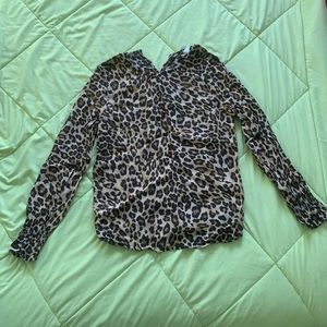 Cheetah print long sleeve